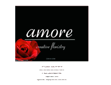 Tablet Screenshot of amoreflorist.co.uk